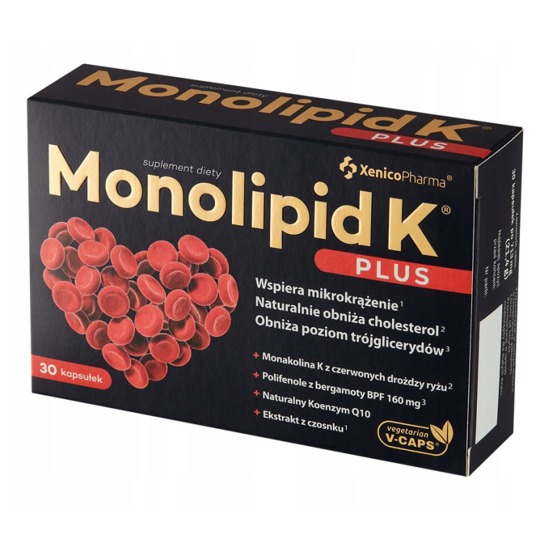 Monolipid K Plus 30 kapsułek