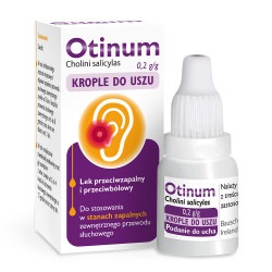 Otinum 20% krople do uszu 10g