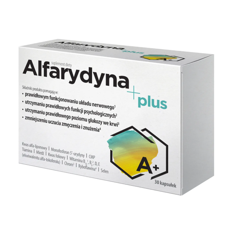 Alfarydyna Plus 30 kapsułek