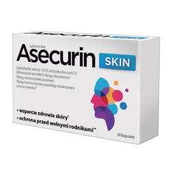 Asecurin Skin 20 kapsułek