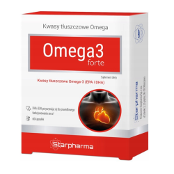 Omega 3 Forte 60 kapsułek