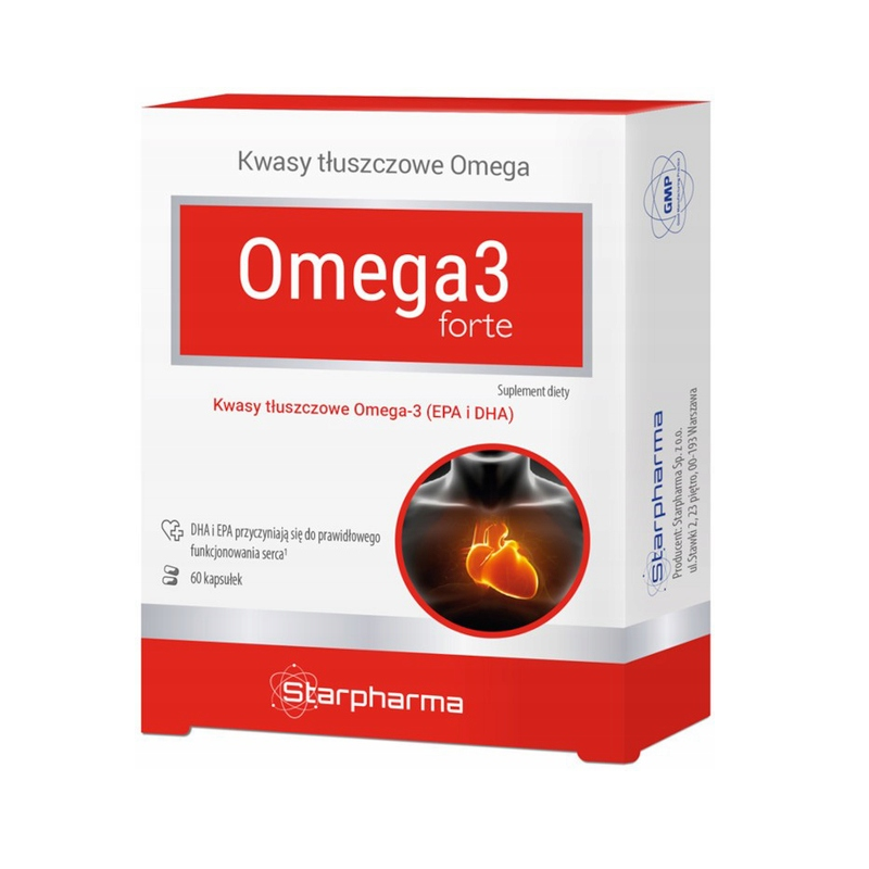 Omega 3 Forte 60 kapsułek