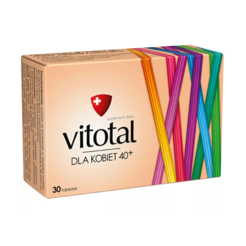 Vitotal Dla Kobiet 40+ 30 tabletek