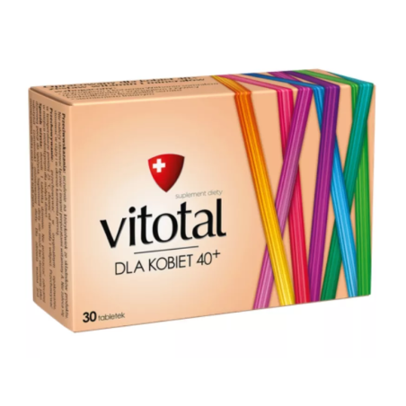 Vitotal Dla Kobiet 40+ 30 tabletek