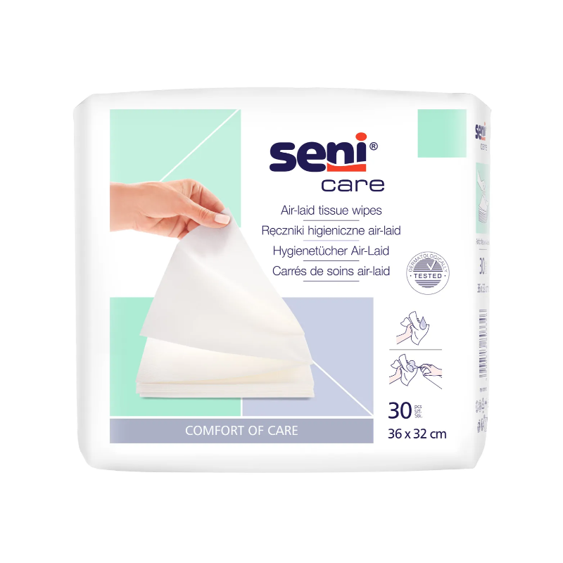 Seni Care Ręczniki higieniczne air-laid 36x32cm 30 sztuk