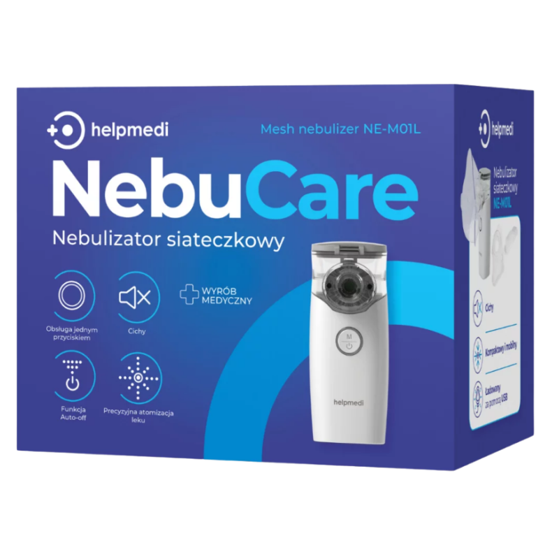 Helpmedi Nebulizator siateczkowy NebuCare NE-M01L