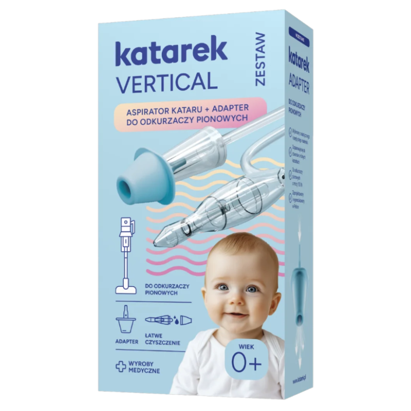 Katarek Vertical Zestaw Aspirator kataru 1 sztuka+ Adaper do odkurzaczy pionowych 1 szuka