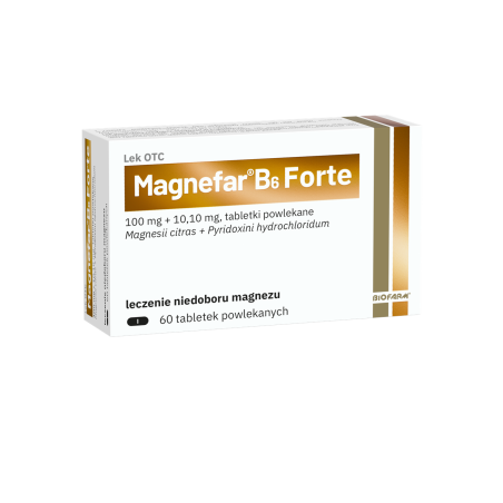 Magnefar B6 Forte 60 tabletek