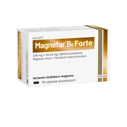 Magnefar B6 Forte 90 tabletek