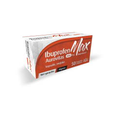 Ibuprofen MAX Aurovitas 400 mg 10 kapsułek