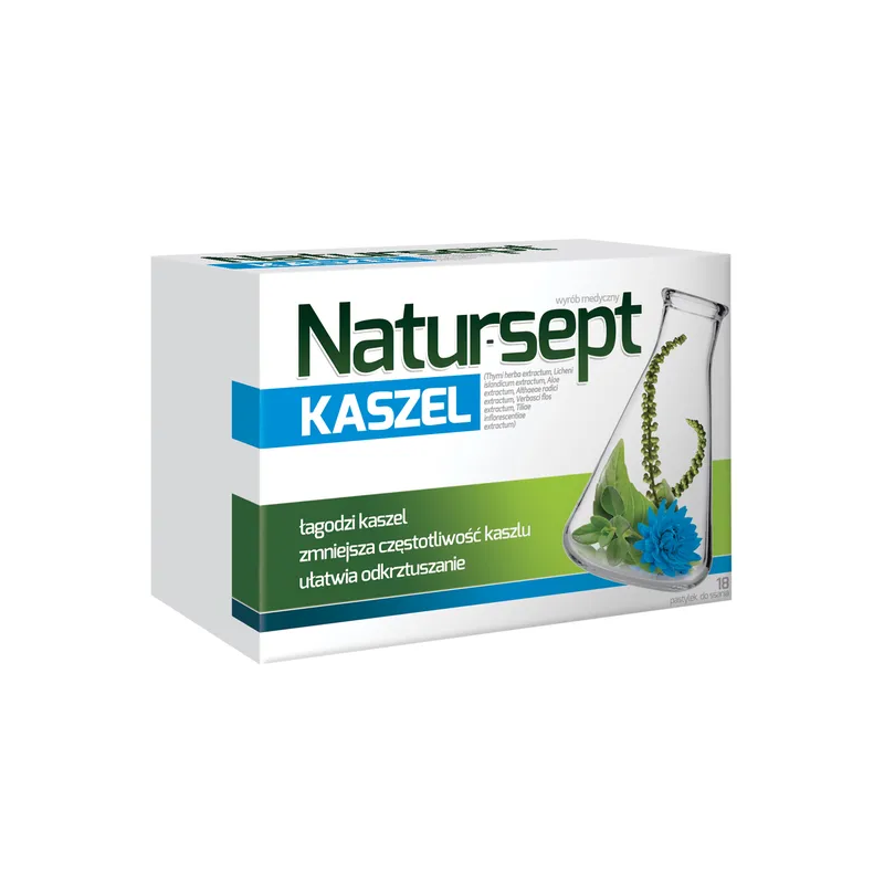 Natursept Kaszel 18 pastylek do ssania