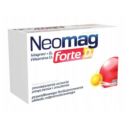 NeoMag Forte D3 50 tabletek