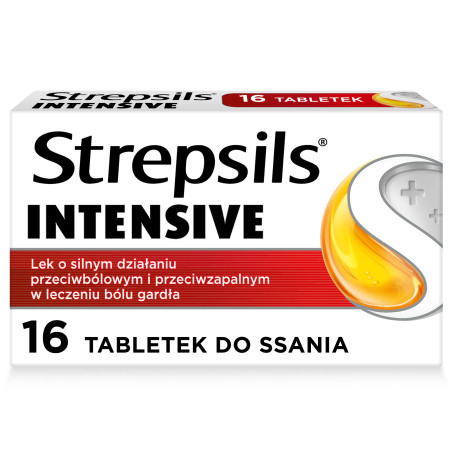 Strepsils Intensive 8,75mg 16 tabletek