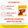 GARDIMAX MEDICA LEMON lek na ból gardła z lidokainą bez cukru 24 tabletki do ssania o smaku cytrynowym