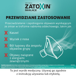 ZATOXIN INHALACJE hipertoniczny roztwór do inhalacji 10 fiolek po 3ml