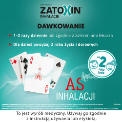 ZATOXIN INHALACJE hipertoniczny roztwór do inhalacji 10 fiolek po 3ml