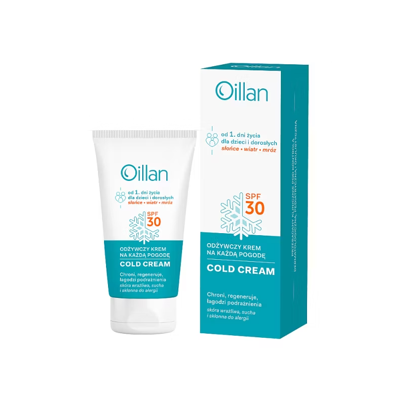 Oillan Cold Cream Odżywczy krem na każdą pogodę SPF30 od 1 dnia życia 50ml