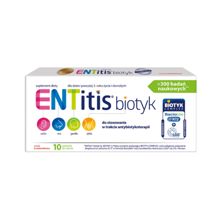 Entitis Biotyk 10 pastylek do ssania