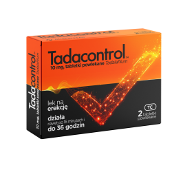 Tadacontrol 10mg na erekcję...