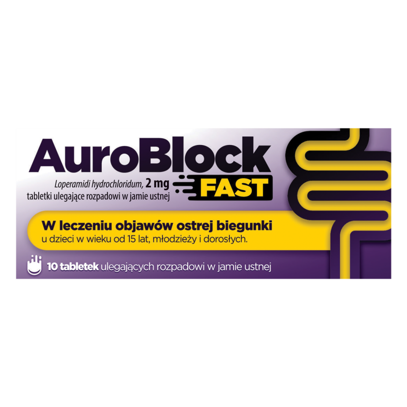 AuroBlock Fast 2mg 10 tabletek