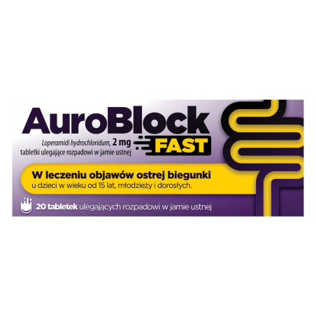 AuroBlock Fast 2mg 20 tabletek