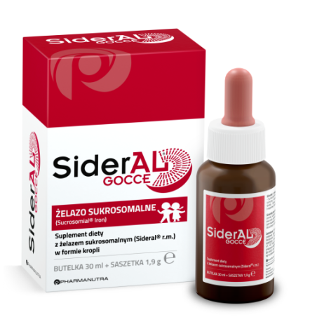 SiderAL Gocce proszek w saszetce 1,9g + butelka 30ml