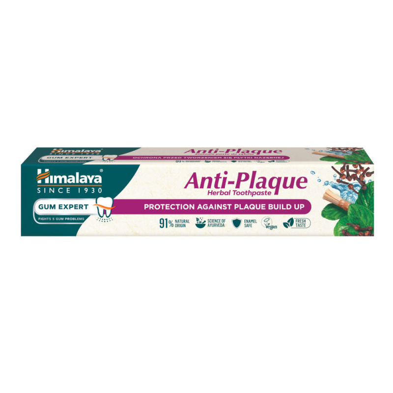 Himalaya Gum Expert Anti Plaque Herbal Pasta ochronna przed tworzeniem się płytki nazębnej 75ml