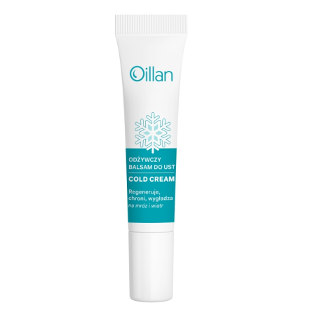 Oillan Cold Cream balsam do ust odżywczy z witaminą E 15 ml