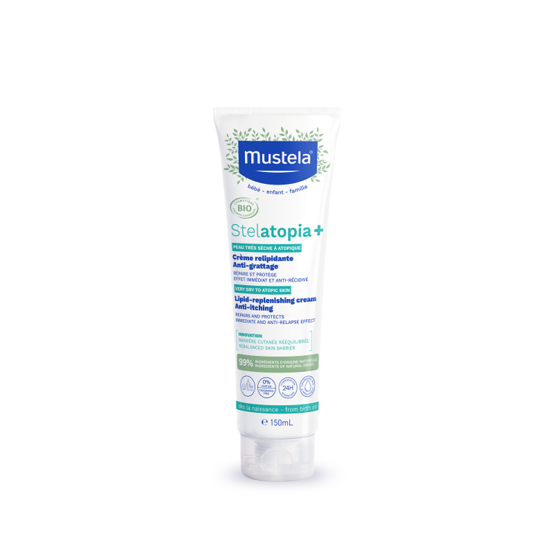 Mustela Stelatopia+ Krem uzupełniający lipidy 150ml