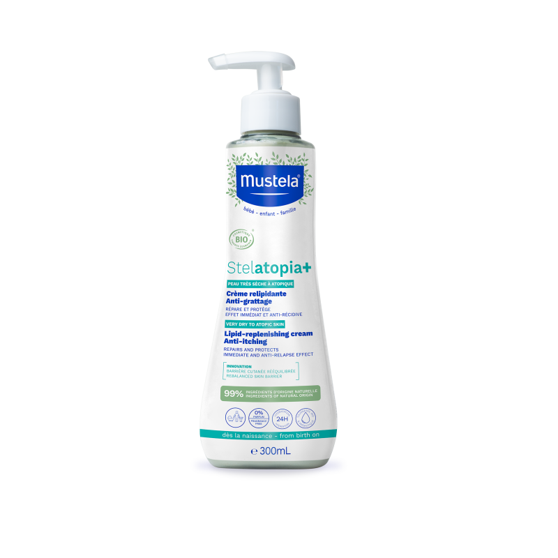 Mustela Stelatopia+ Krem uzupełniający lipidy 300ml