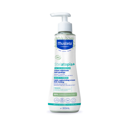 Mustela Stelatopia+ Krem uzupełniający lipidy 300ml