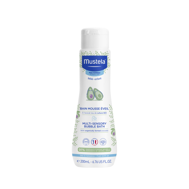Mustela Bebe Płyn Bąbelkowa kąpiel 200ml