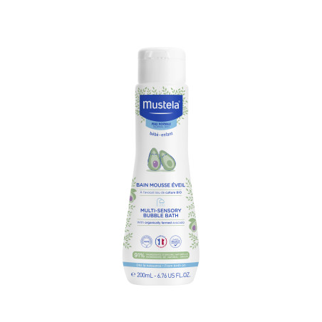 Mustela Bebe Płyn Bąbelkowa kąpiel 200ml