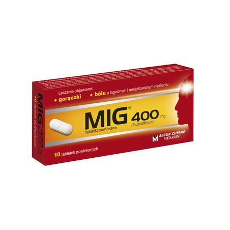 MIG 400mg 10 tabletek