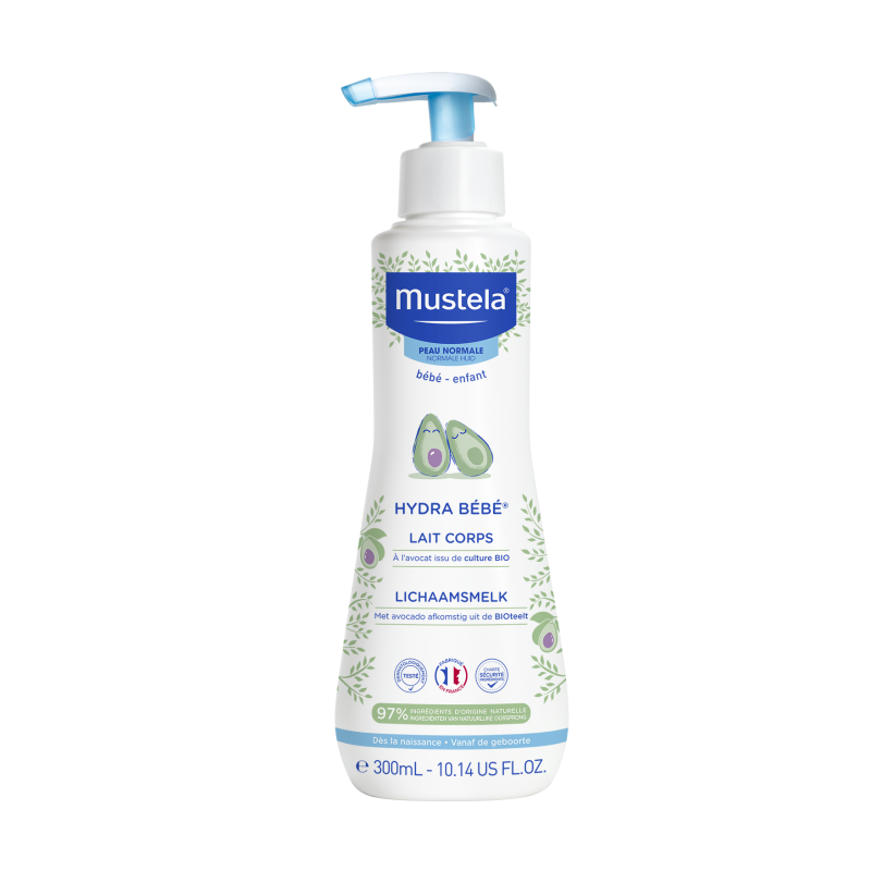 Mustela Hydra Bebe mleczko do ciała z organicznym awokado 300ml