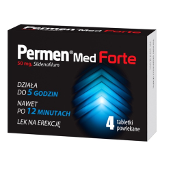 Permen Med Forte 50 mg 4 tabletki powlekane