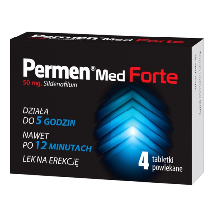 Permen Med Forte 50 mg 4 tabletki powlekane