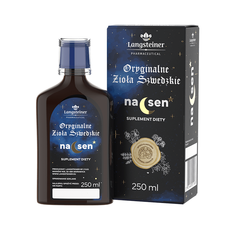 Langsteiner Oryginalne Zioła Szwedzkie Na Sen 250ml