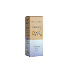 Primabiotic Witamina D3+K2 krople 30ml