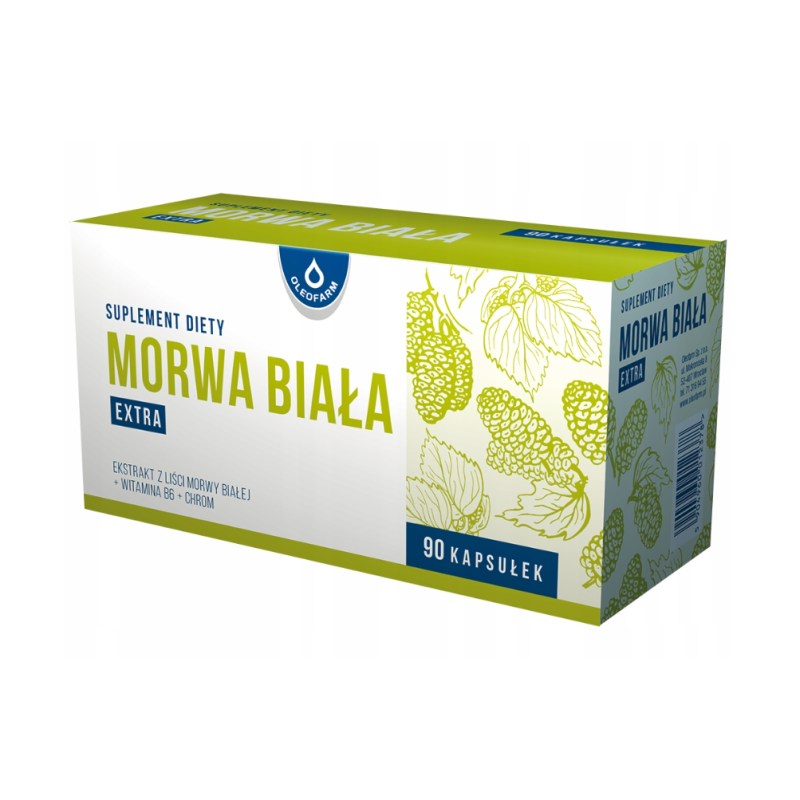 Morwa Biała Extra Oleofarm x 90 kapsułek