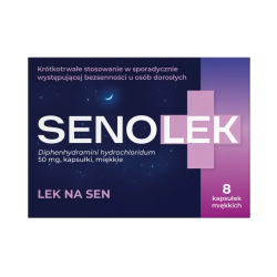 Senolek 50mg 8 kapsułek...