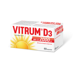 Vitrum D3 2000, 60 kapsułek