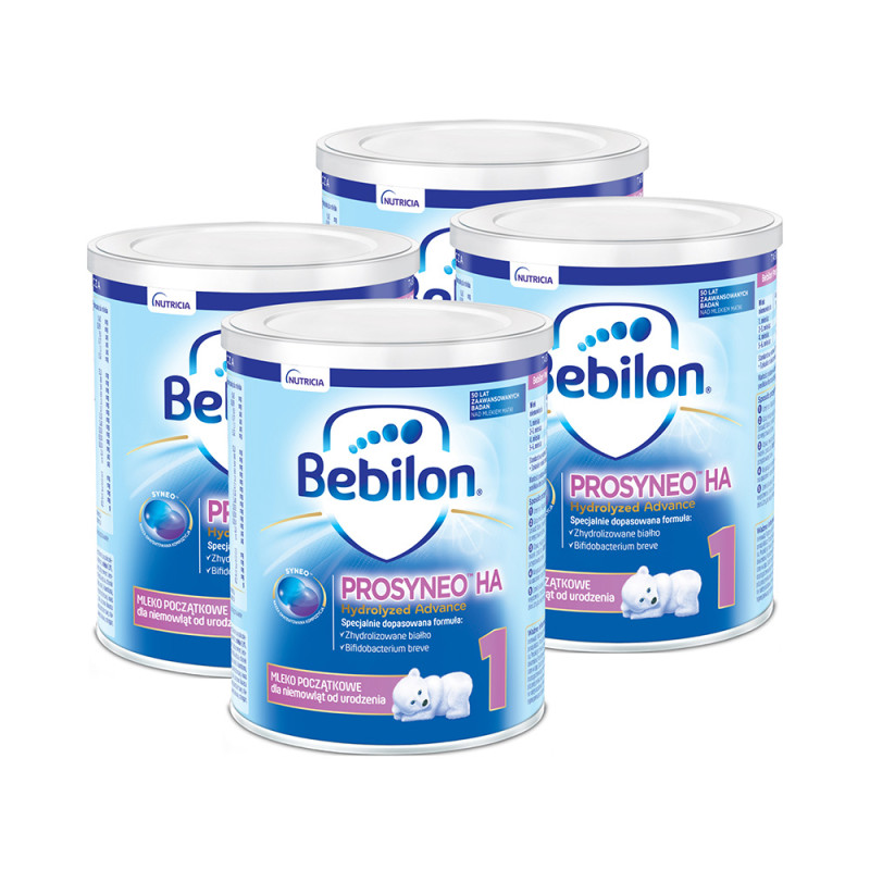 Bebilon Prosyneo HA1 mleko początkowe Hydrolyzed Advance ZESTAW 4x400g