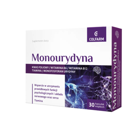 Monourydyna 30 kapsułek