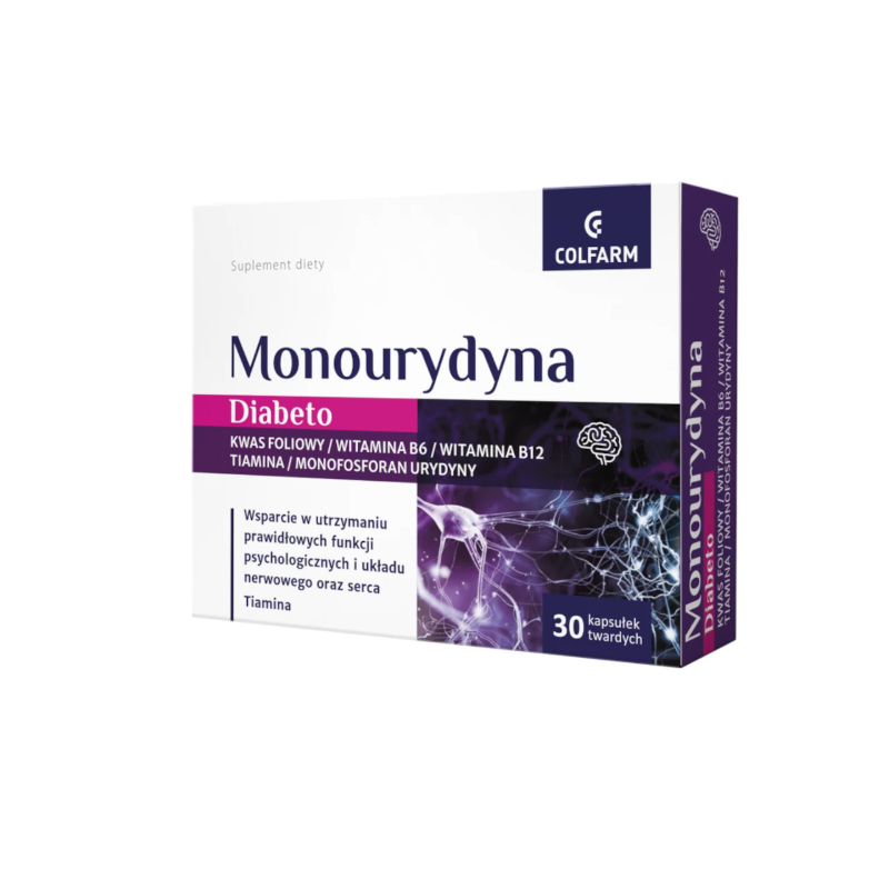 Monourydyna Diabeto 30 kapsułek