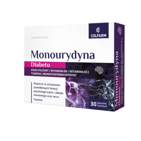 Monourydyna Diabeto 30 kapsułek