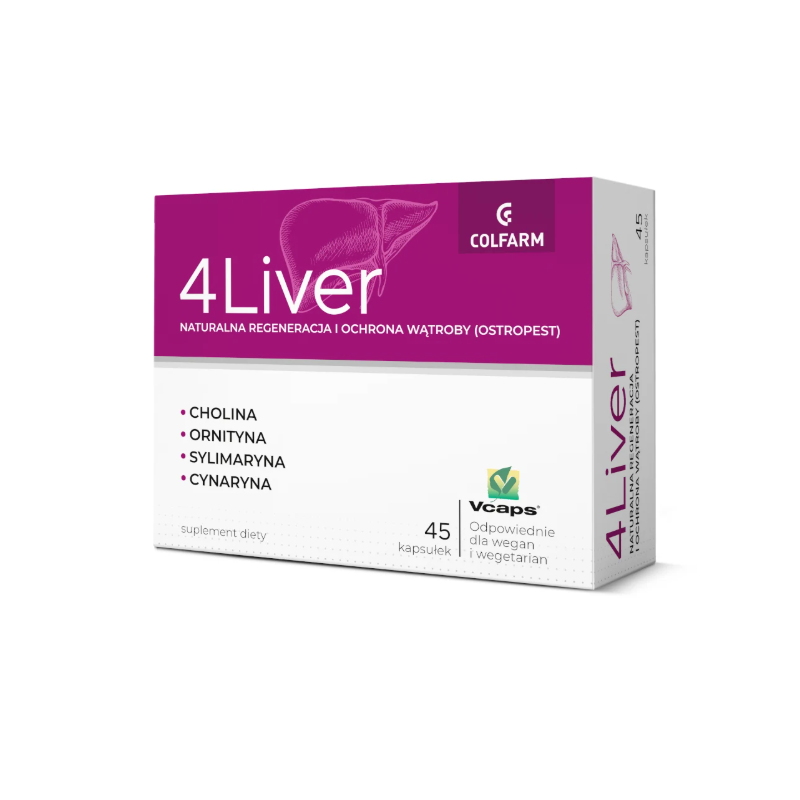 4Liver 45 kapsułek Colfarm