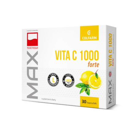 Max Vita C 1000 Forte 30 kapsułek Colfarm