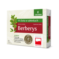 Berberys 60 tabletek Colfarm