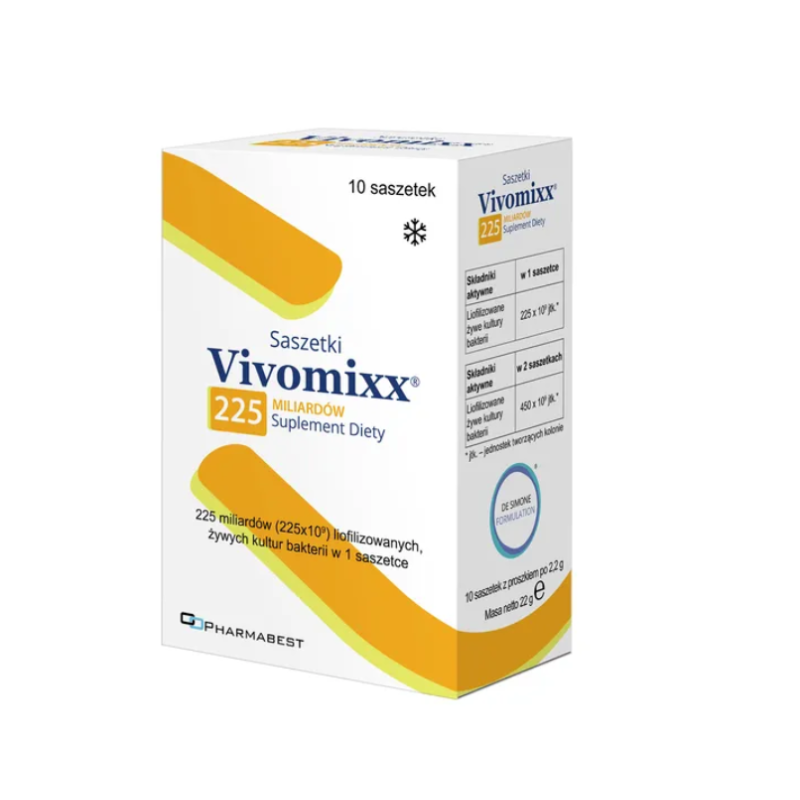 Vivomixx 225 proszek do sporządzenia zawiesiny w saszetkach 10 sztuk